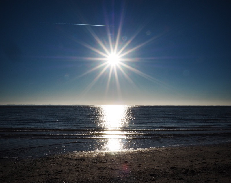 Near Maasvlakte at sea